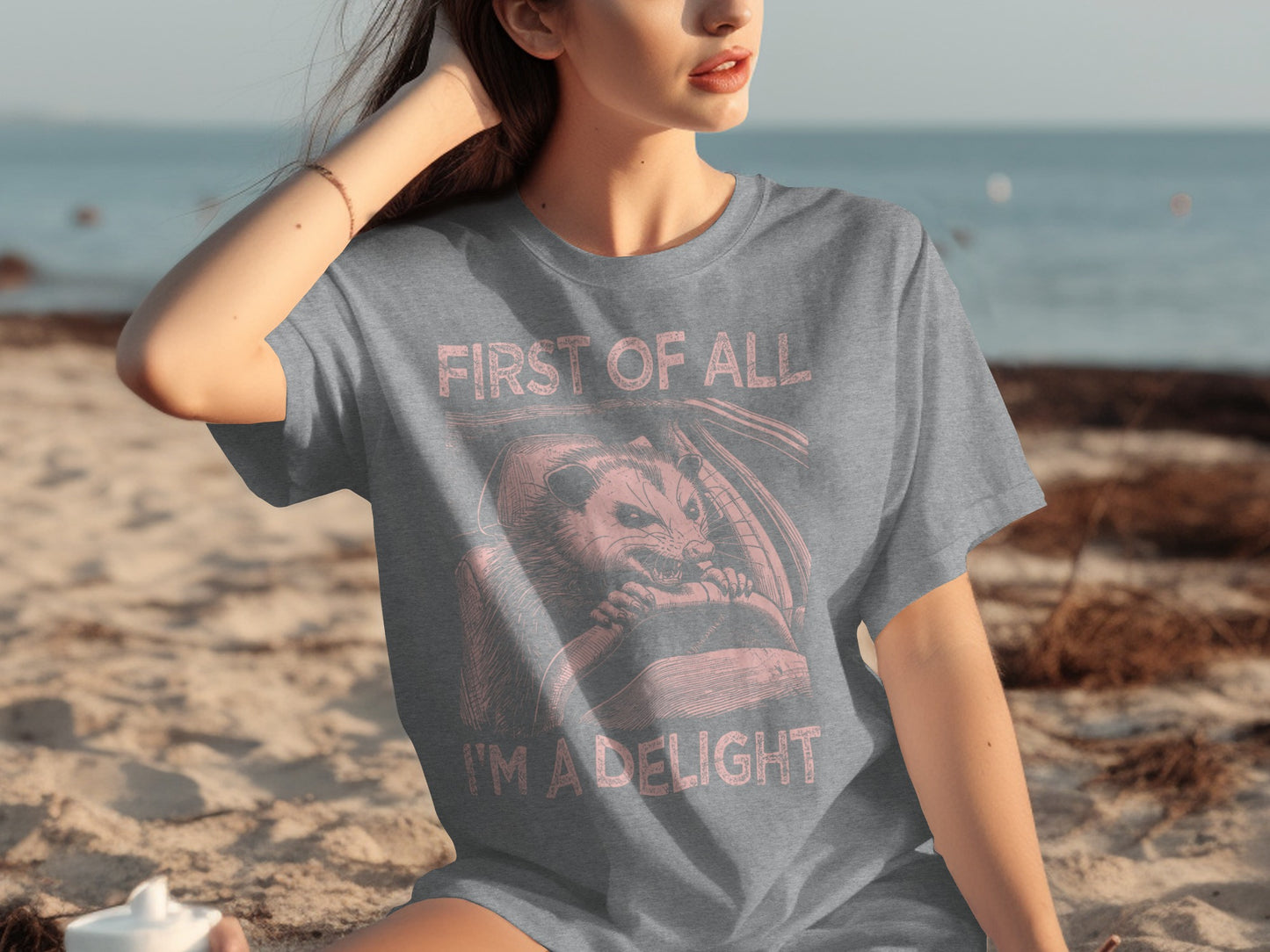 First of All I'm a Delight Graphic T-Shirt Product