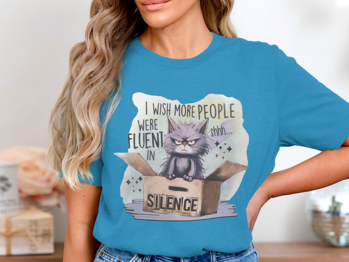 I Wish More People Were Fluent in Silence Shirt