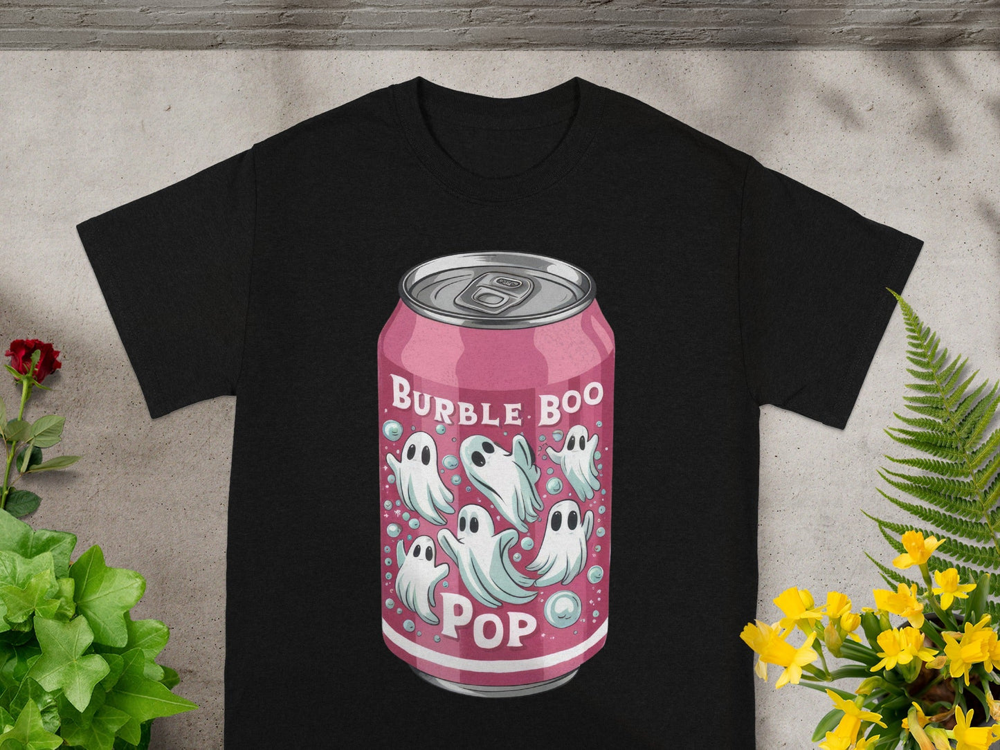 Burble Boo Pop Ghosts Can Design Halloween T-Shirt