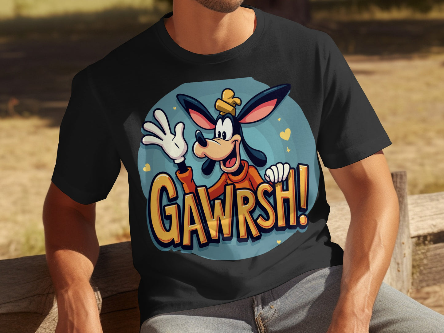 Fun Goofy Inspired Gawrsh Design T-Shirt for Fans