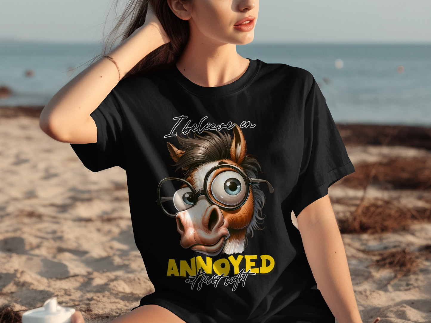 I Believe In Annoyed At First Sight Graphic Tee