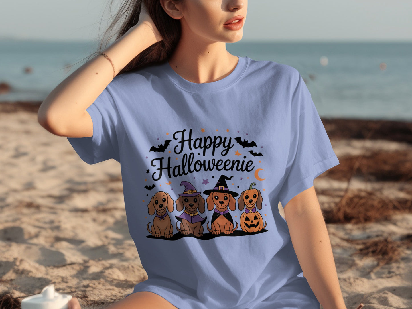 Happy Halloweenie Dachshund Dog Halloween product