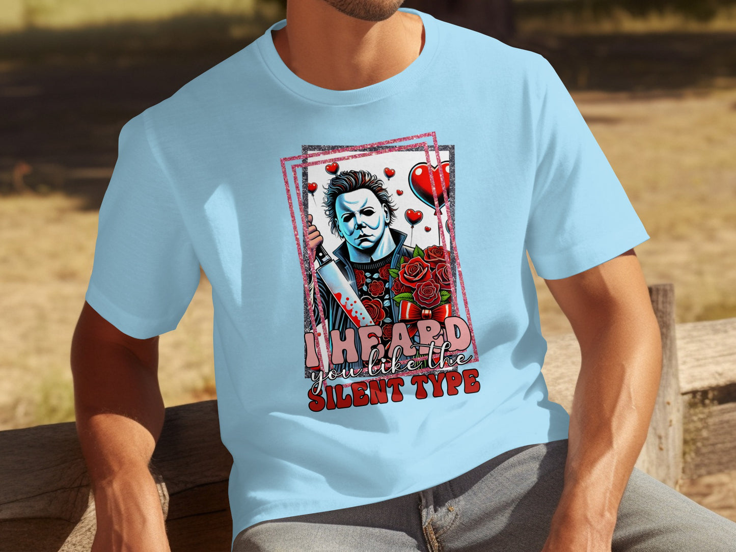 I Heard You Like The Silent Type Graphic T-shirt