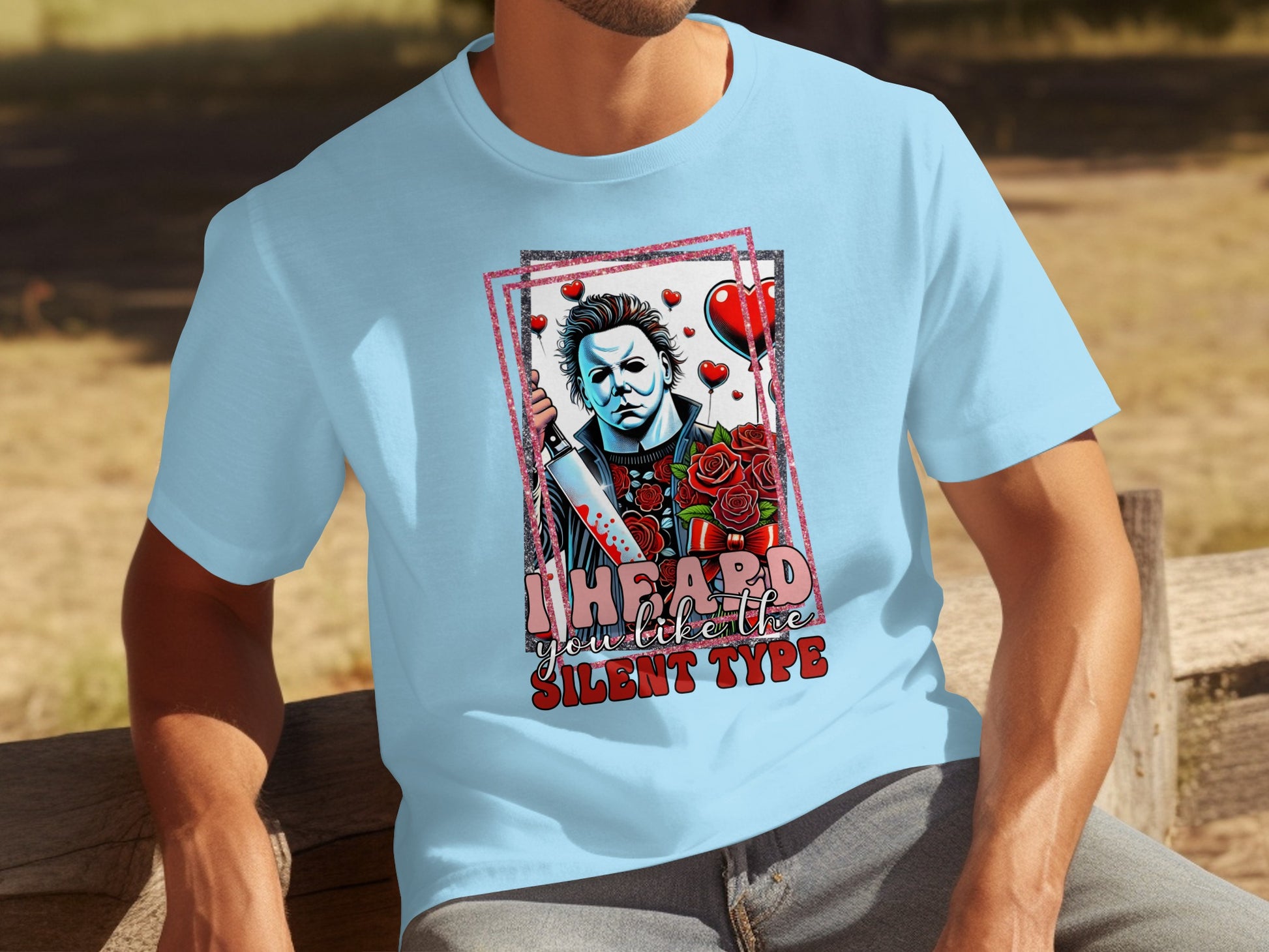 I Heard You Like The Silent Type Graphic T-shirt