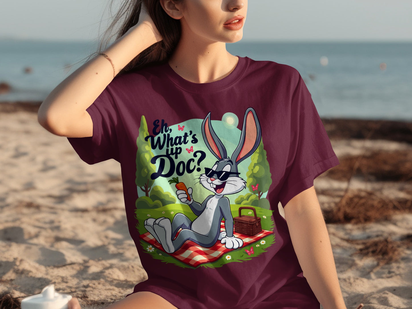 Bugs Bunny What's Up Doc Graphic T-shirt