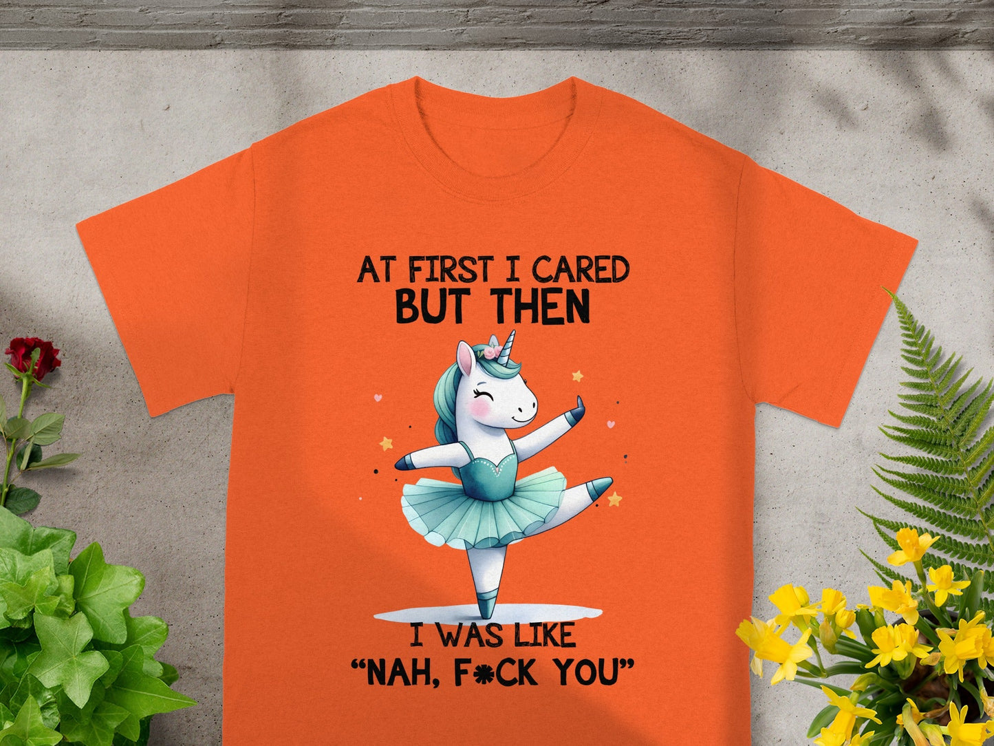Funny Ballerina Unicorn Nah F*ck You T-Shirt