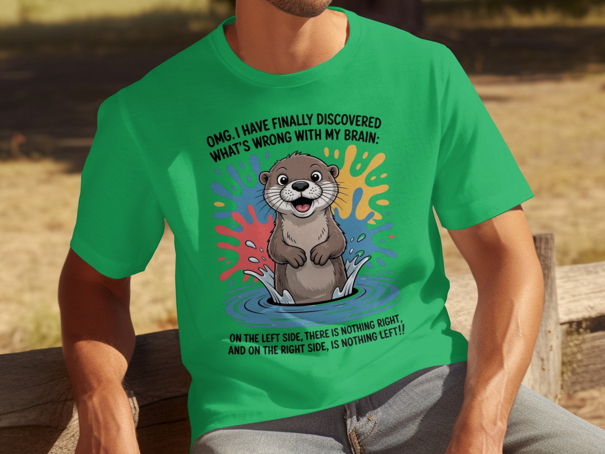 OMG I Have Finally Discovered Funny Otter T-Shirt