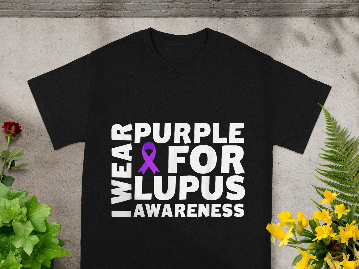 I Wear Purple for Lupus Awareness Shirt