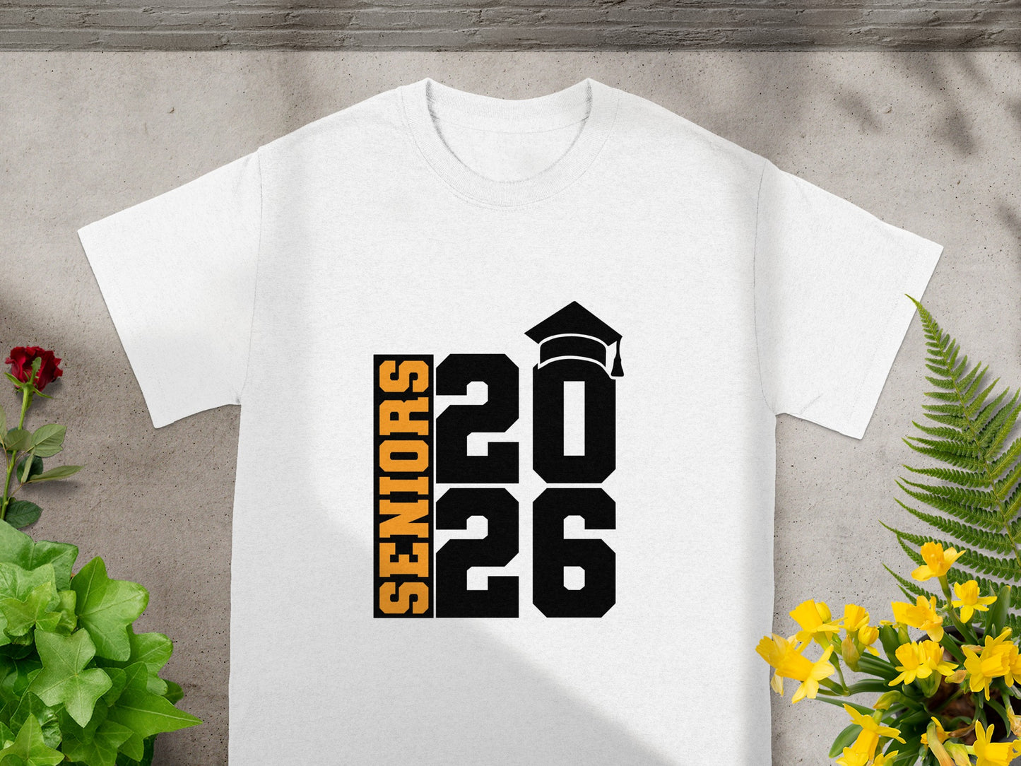 Seniors 2026 Graduation Year T-Shirt Custom Apparel