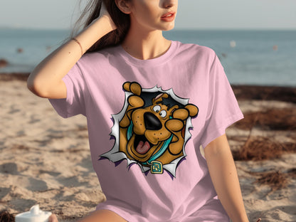 Scooby-Doo Graphic T-Shirt For Beach Lovers