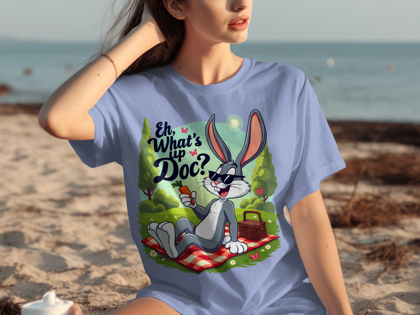 Eh What's Up Doc Cartoon Rabbit T-shirt