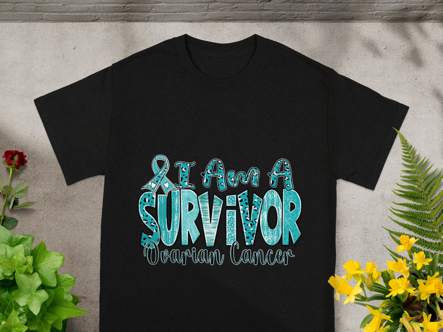 I Am A Survivor Ovarian Cancer Awareness Shirt