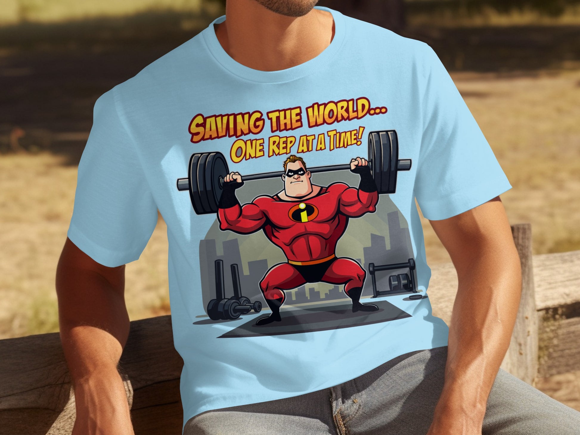 Saving the World One Rep at a Time T-shirt