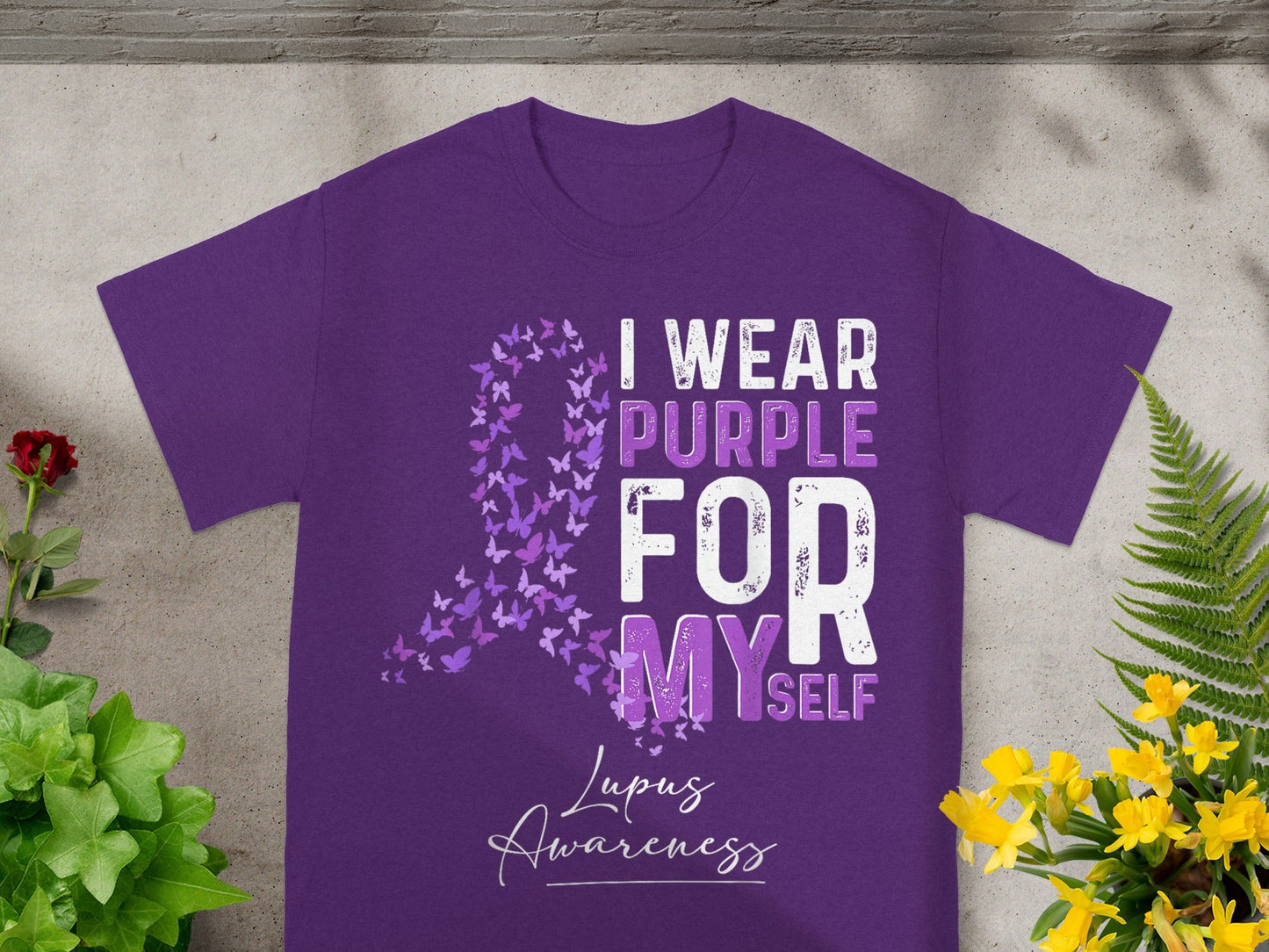 I Wear Purple For Myself Lupus Awareness Product