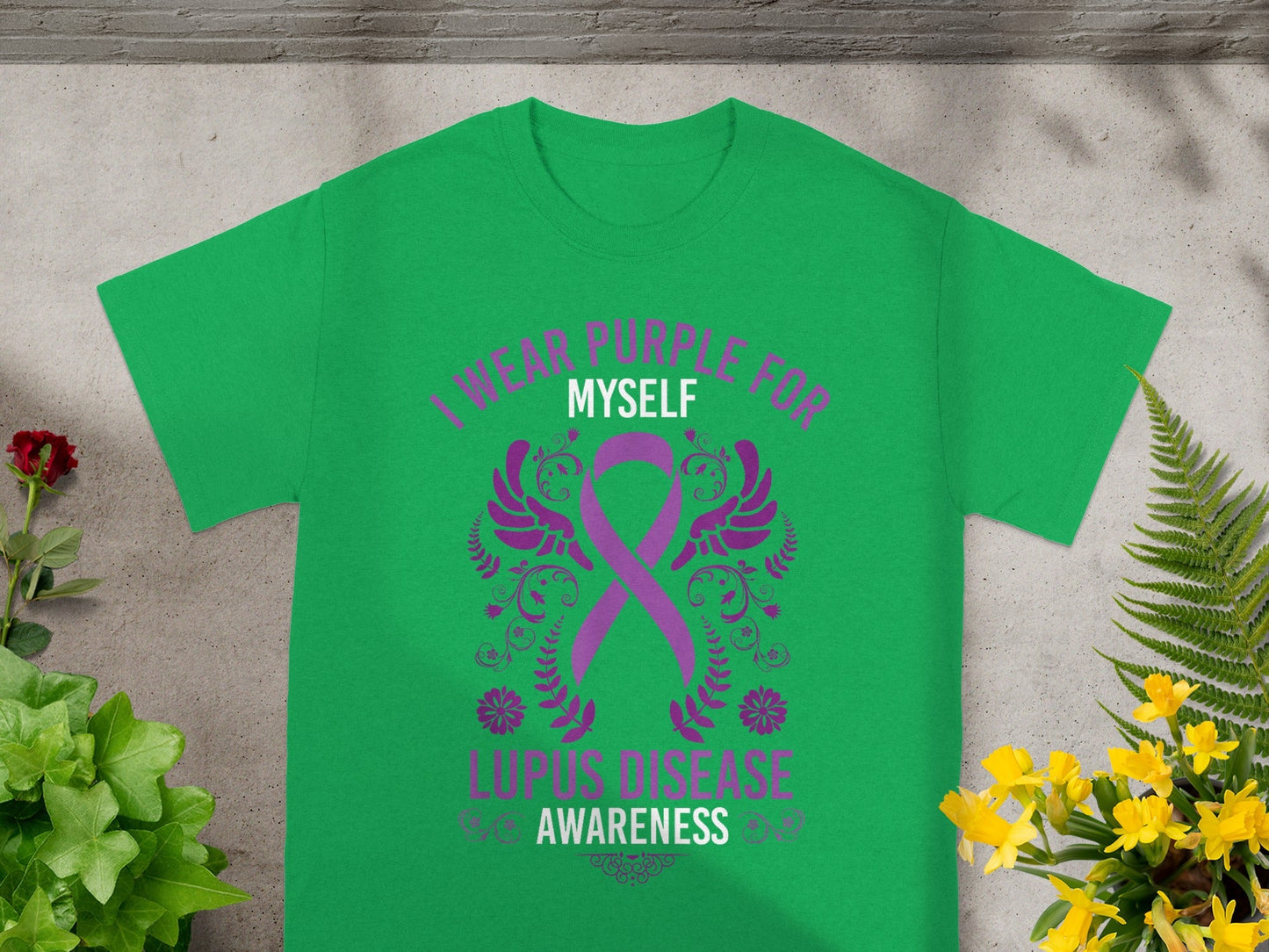 I Wear Purple for Myself Lupus Disease Awareness Shirt
