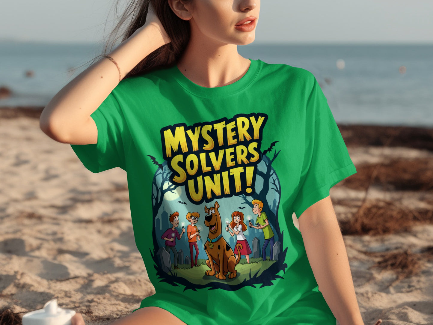 Mystery Solvers Unit! Graphic Tee for Casual Wear