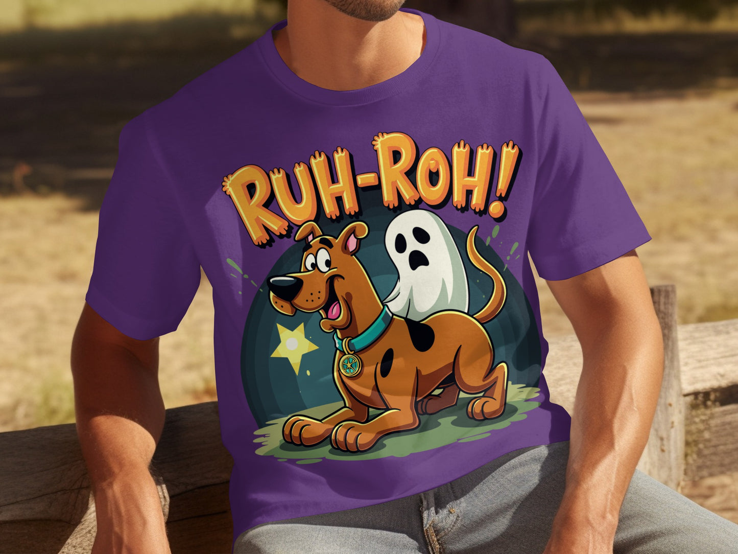 Scooby-Doo Ruh-Roh Graphic Tee for Fans