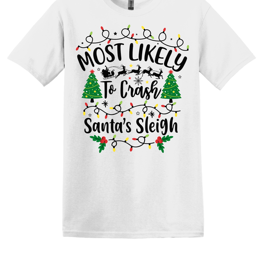 Most Likely to Crash Santa's Sleigh