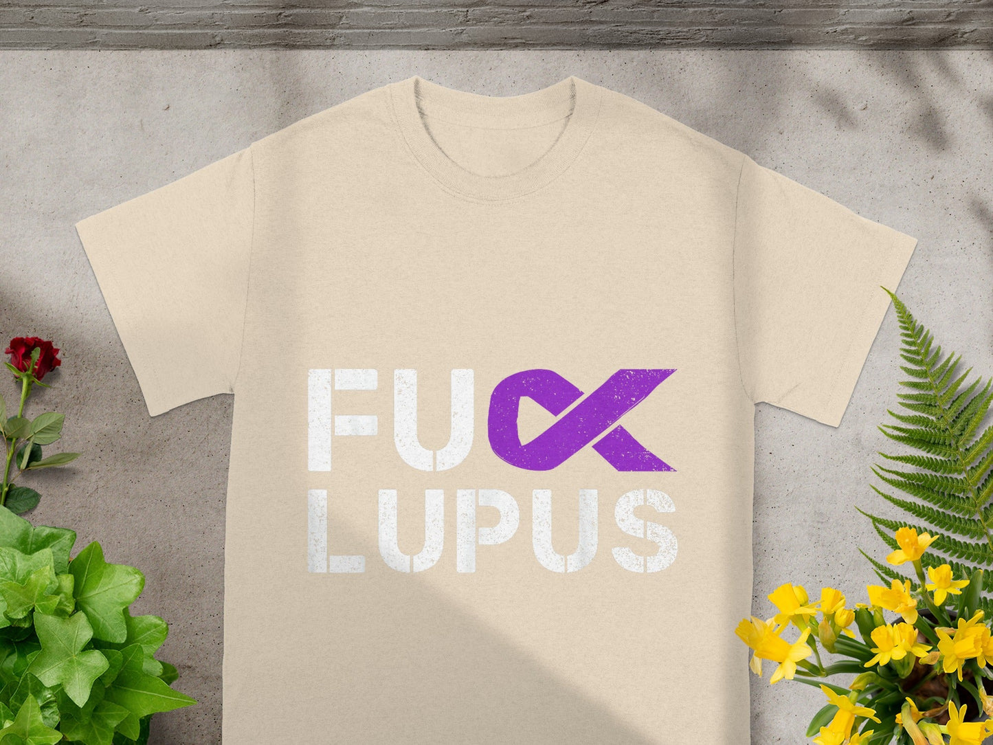 Bold Statement Against Lupus Graphic Tee