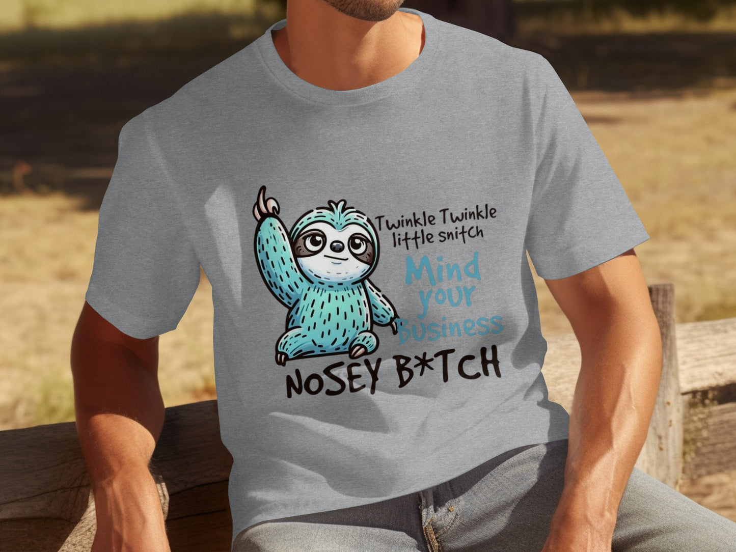 Twinkle Twinkle Little Snitch Funny Sloth T-shirt