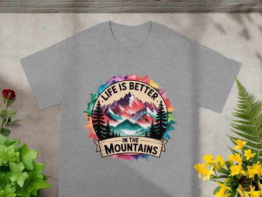 Life Is Better In The Mountains Graphic T-Shirt