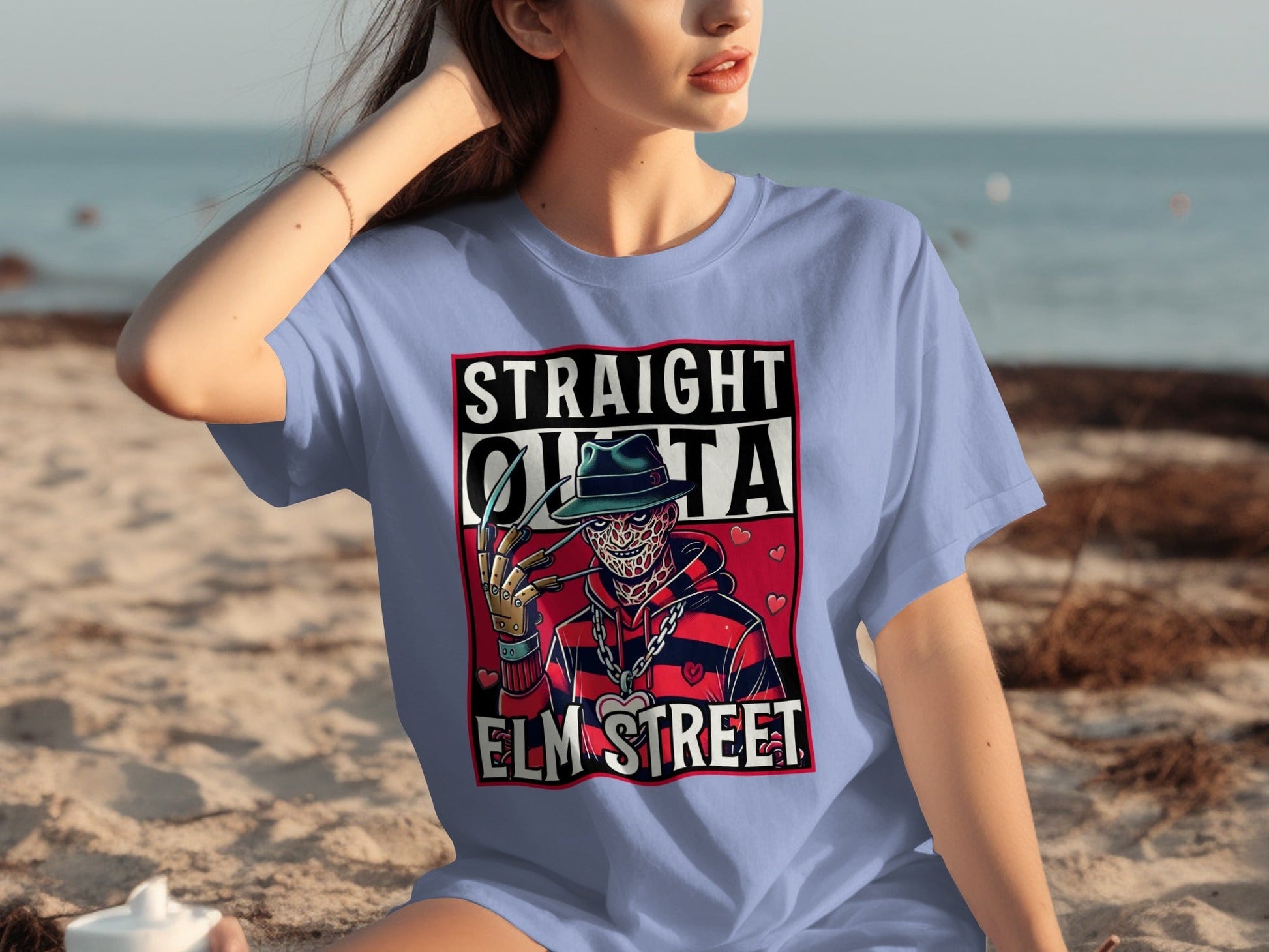 Straight Outta Elm Street Graphic T-Shirt