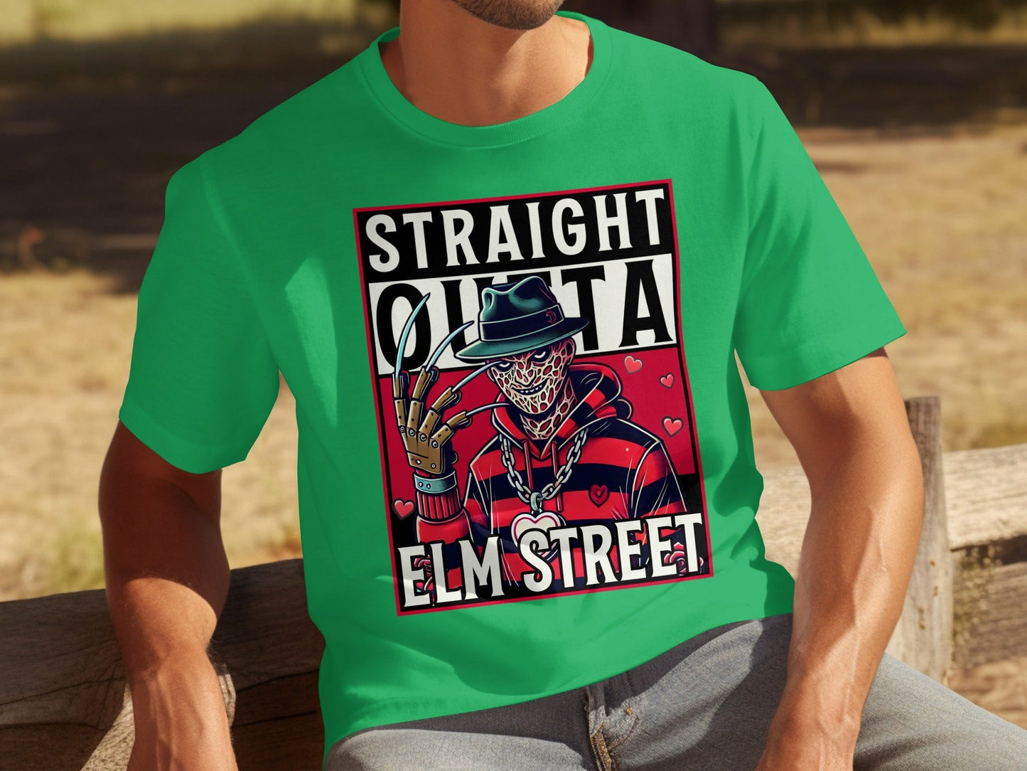 Straight Outta Elm Street Graphic T-shirt