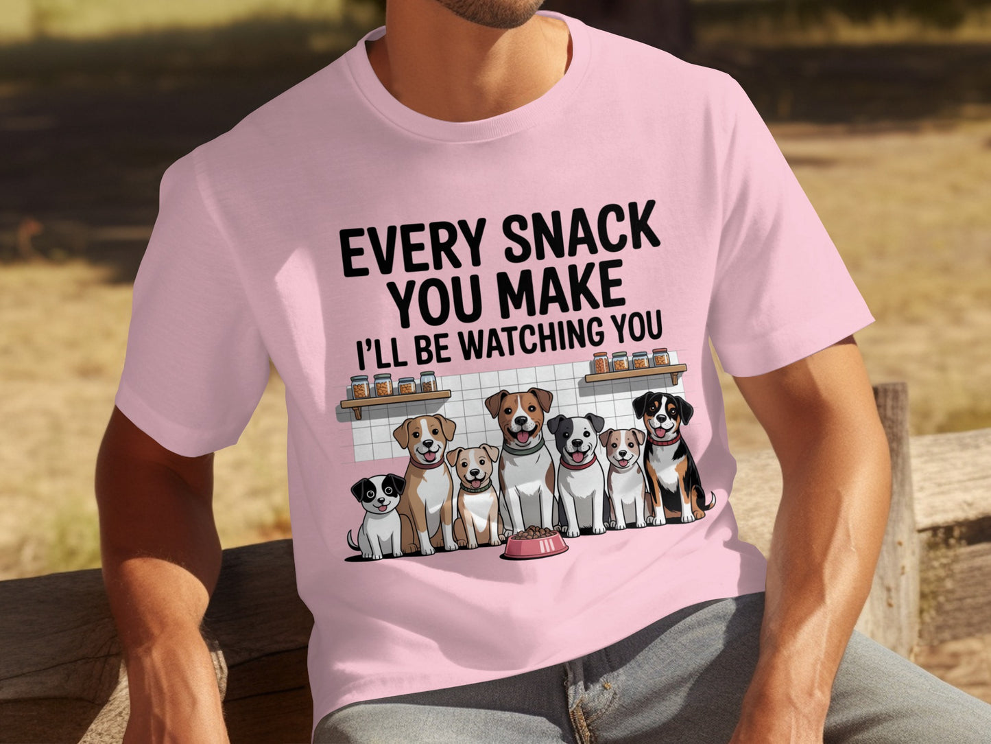 Every Snack You Make I'll Be Watching You T-shirt