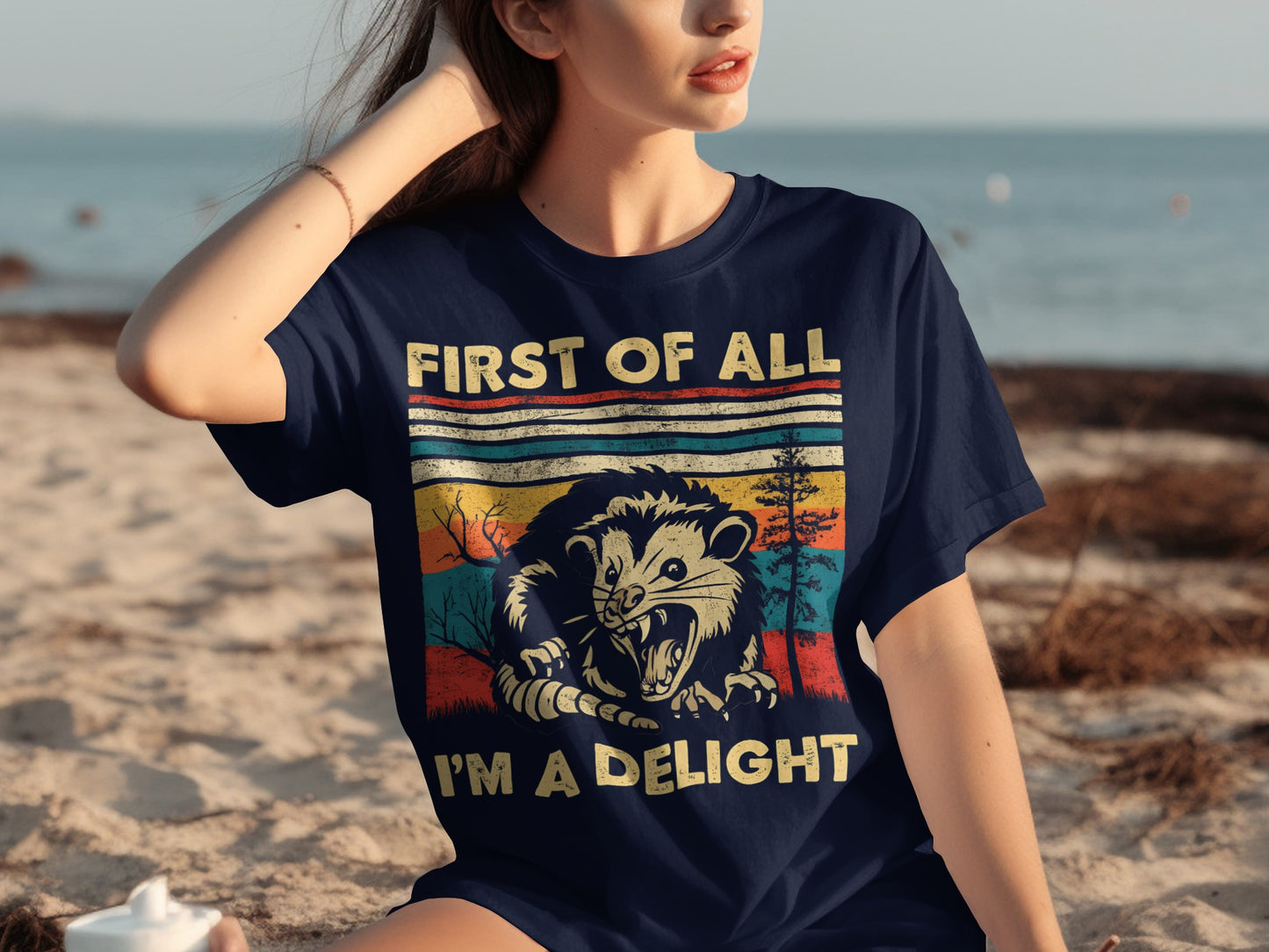 First of All I'm a Delight Graphic T-Shirt