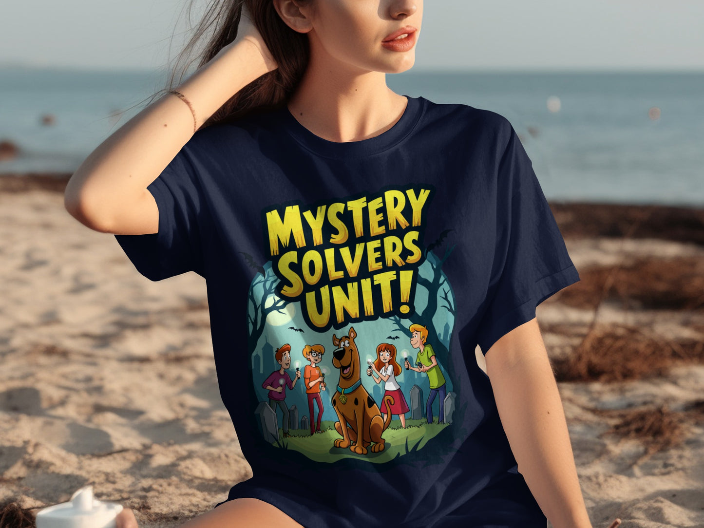 Mystery Solvers Unit Graphic T-Shirt for Fans