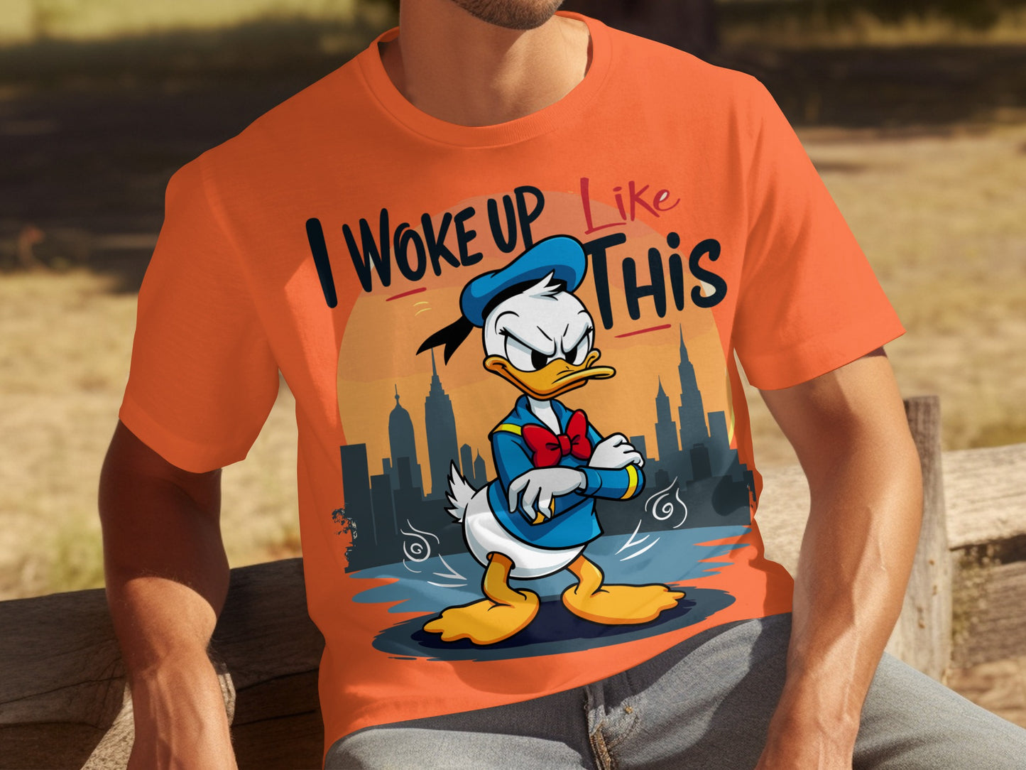 I Woke Up Like This Donald Duck T-shirt