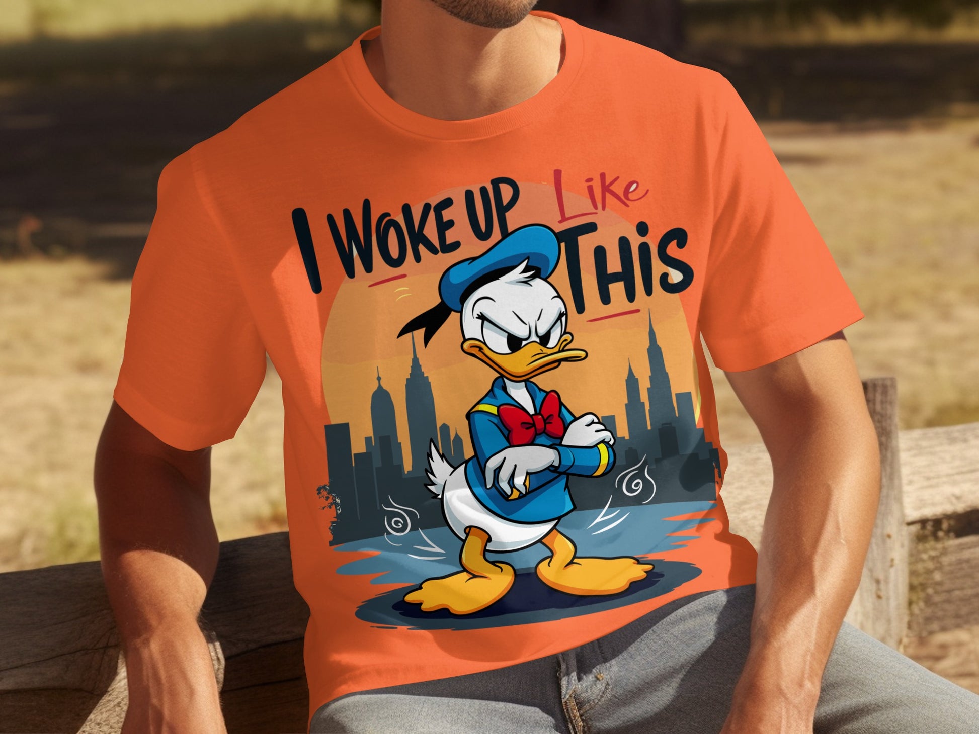 I Woke Up Like This Donald Duck T-shirt