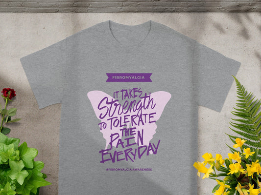 Fibromyalgia Awareness Tolerate Pain Everyday T-shirt
