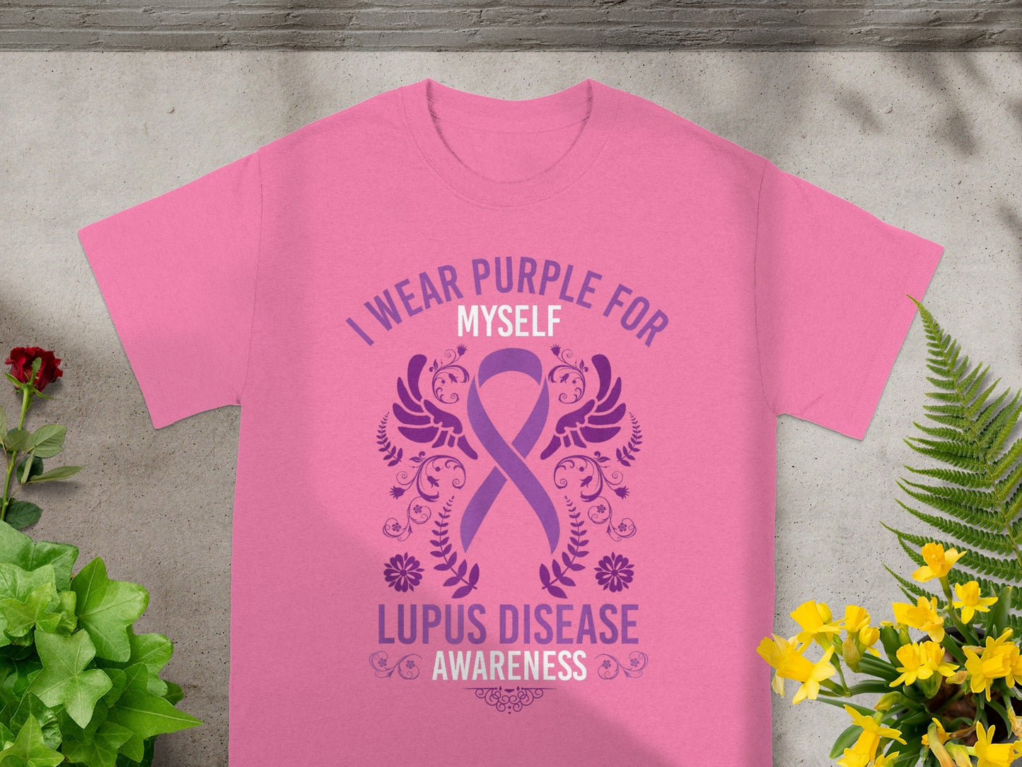 I Wear Purple for Myself Lupus Disease Awareness Shirt