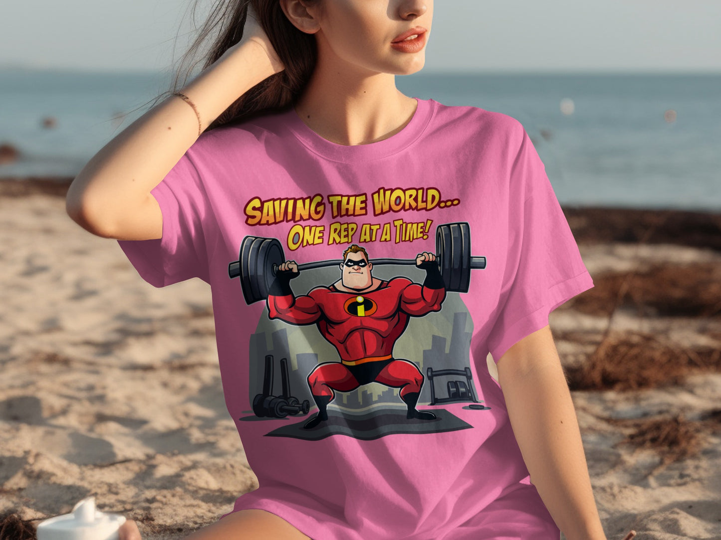Saving The World One Rep At A Time T-shirt
