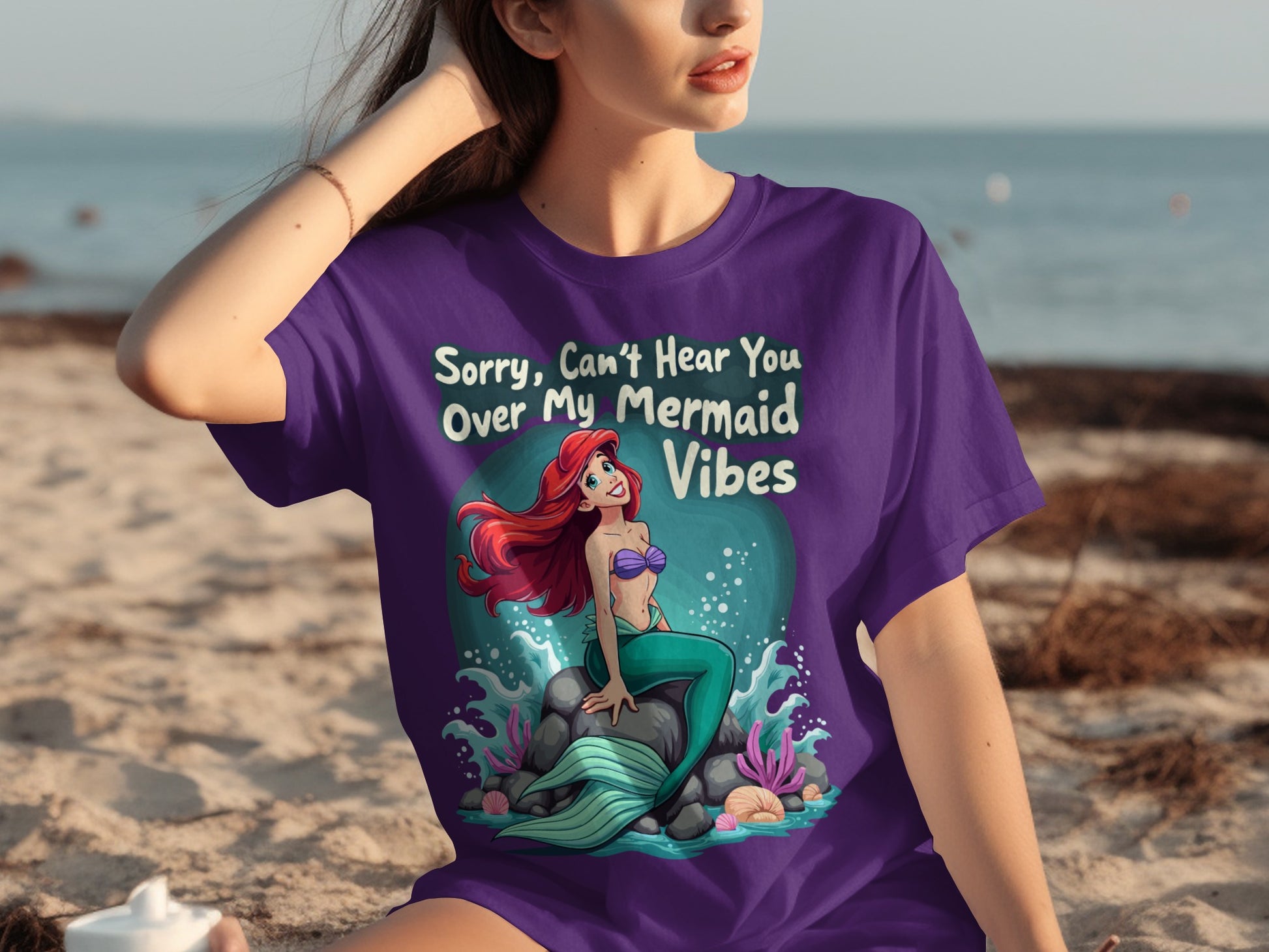 Sorry Can't Hear You Over My Mermaid Vibes T-shirt