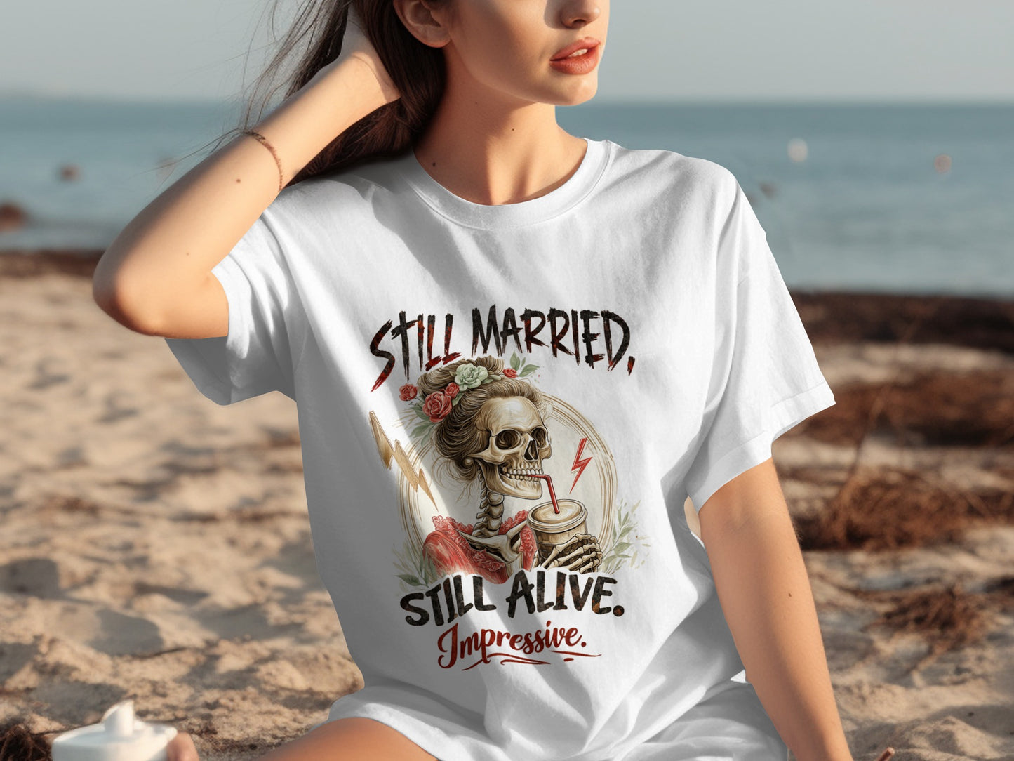 Still Married Still Alive Impressive Graphic T-shirt