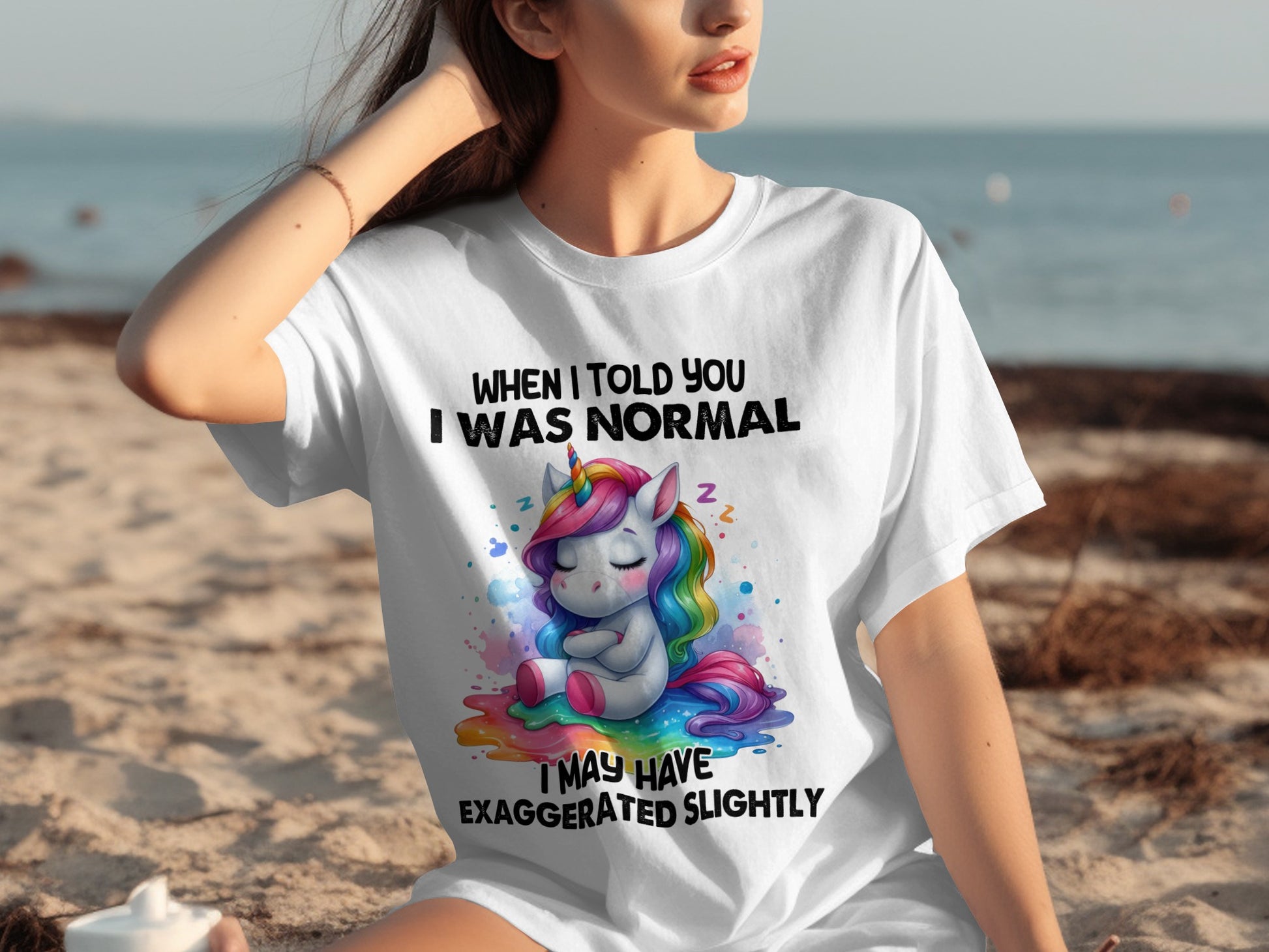 When I Told You I Was Normal Unicorn T-shirt