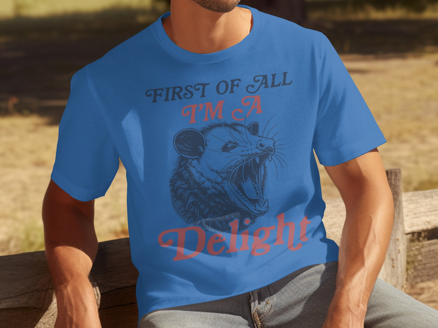 First of All I'm a Delight Graphic Tee