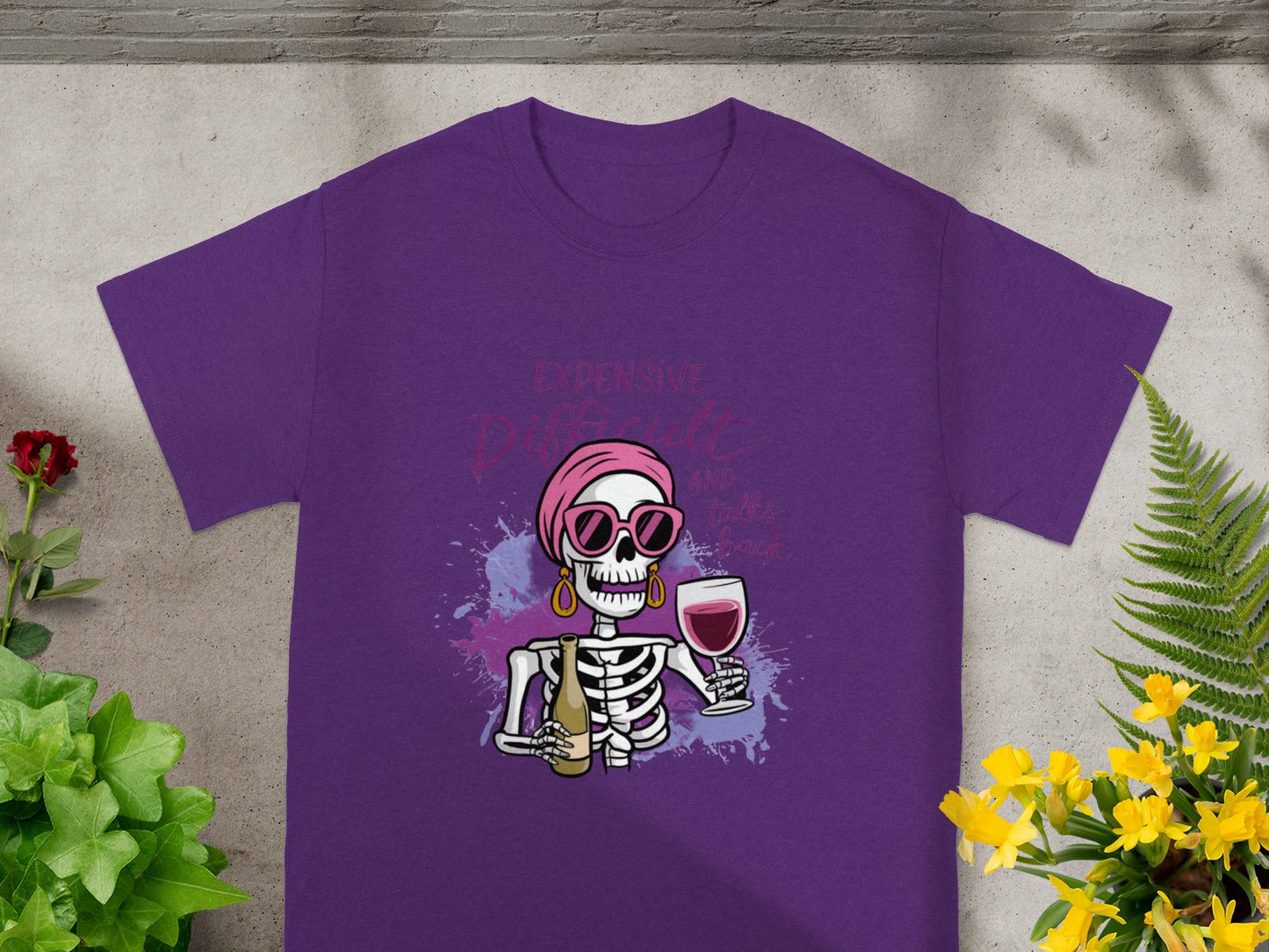 Expensive Difficult and Talks Back Skeleton T-Shirt
