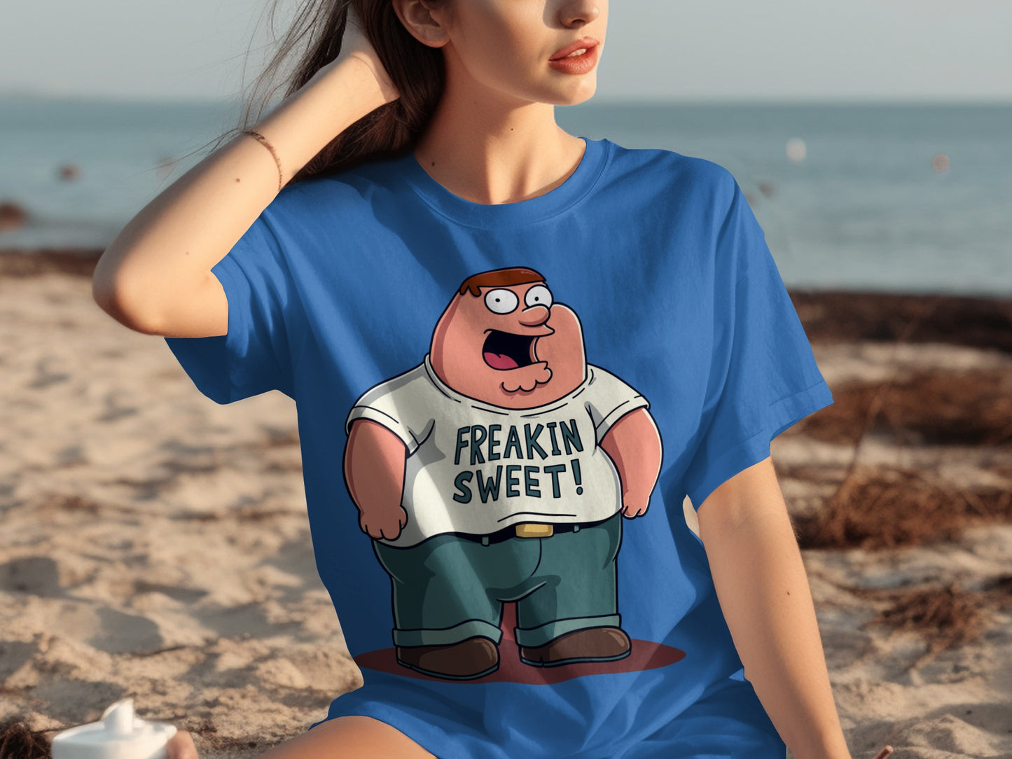 Freakin Sweet Cartoon Character T-shirt Fun Apparel