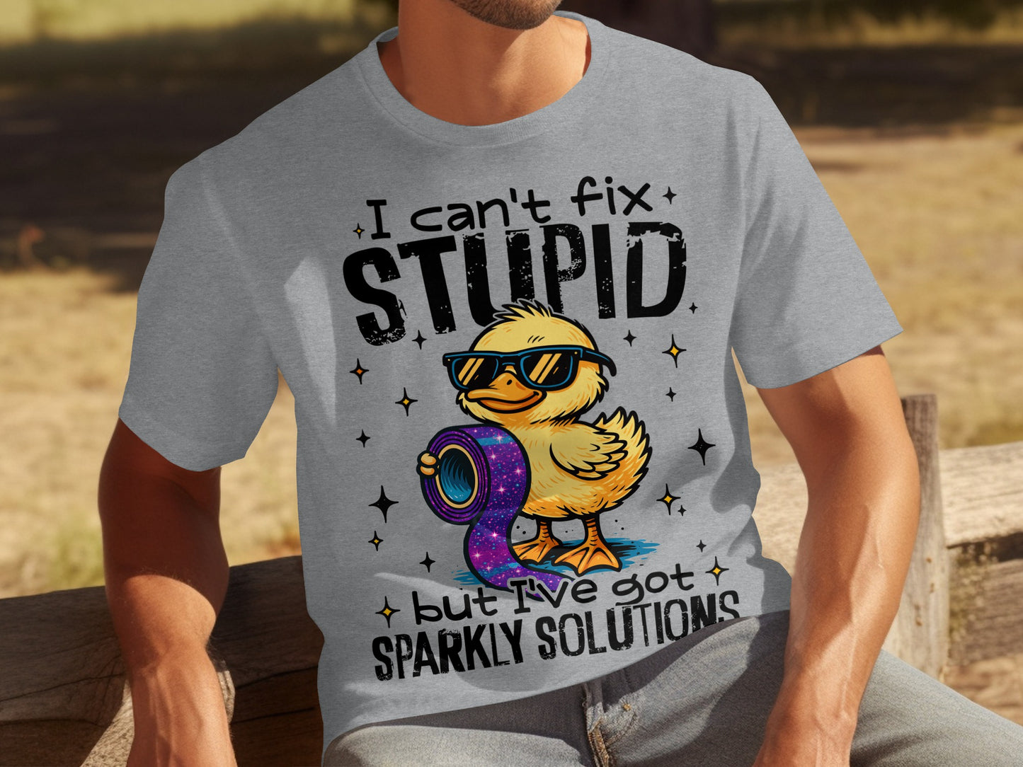I can't fix stupid but I've got sparkly solutions product