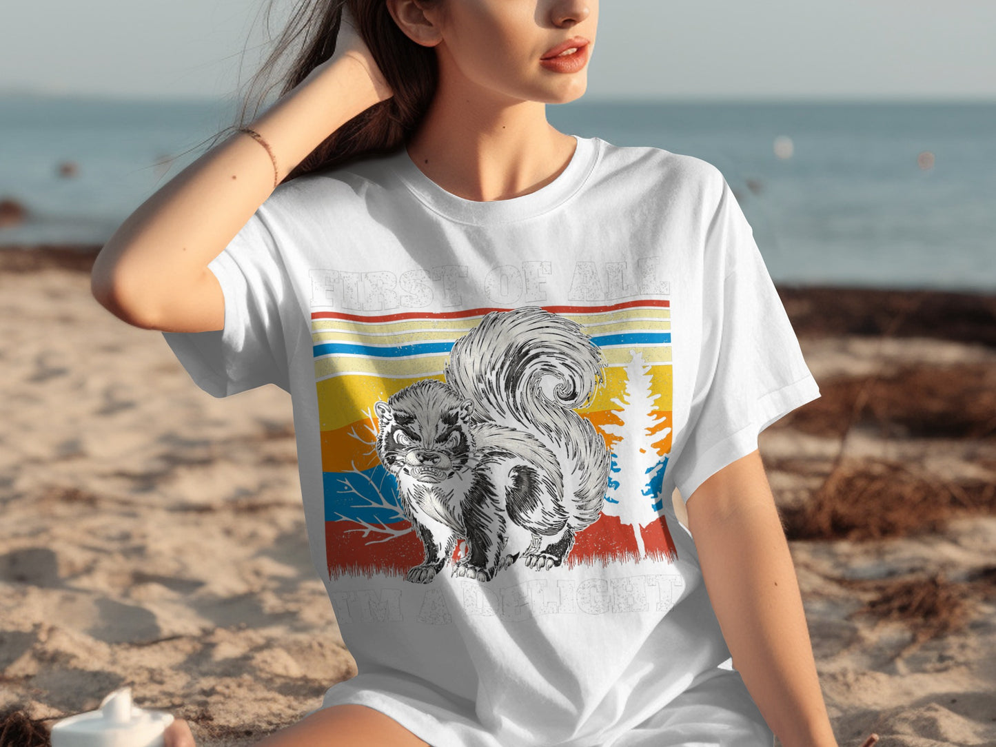 First Of All I'm All Right Squirrel T-Shirt