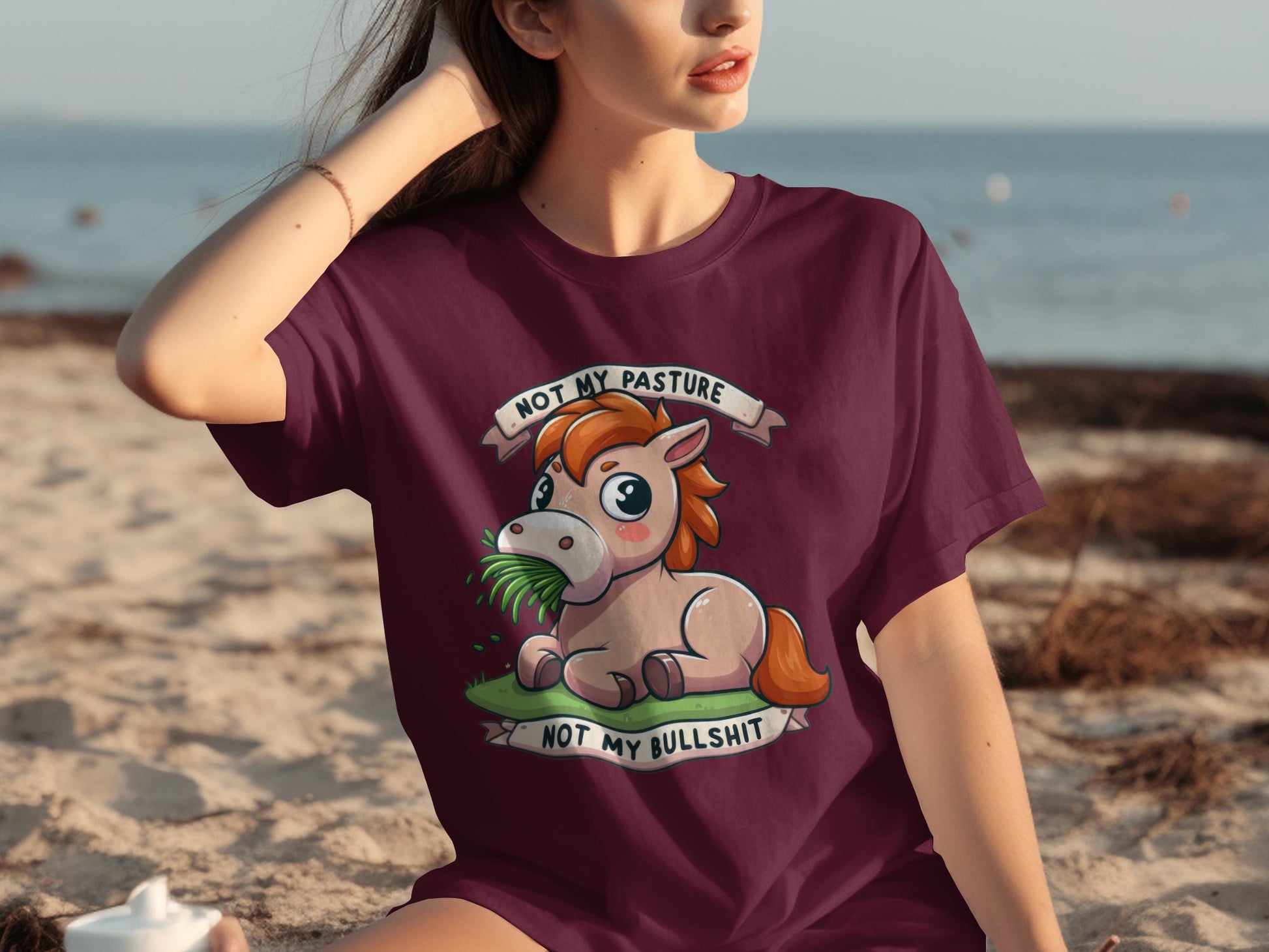 Not My Pasture Not My Bullshit Graphic T-Shirt