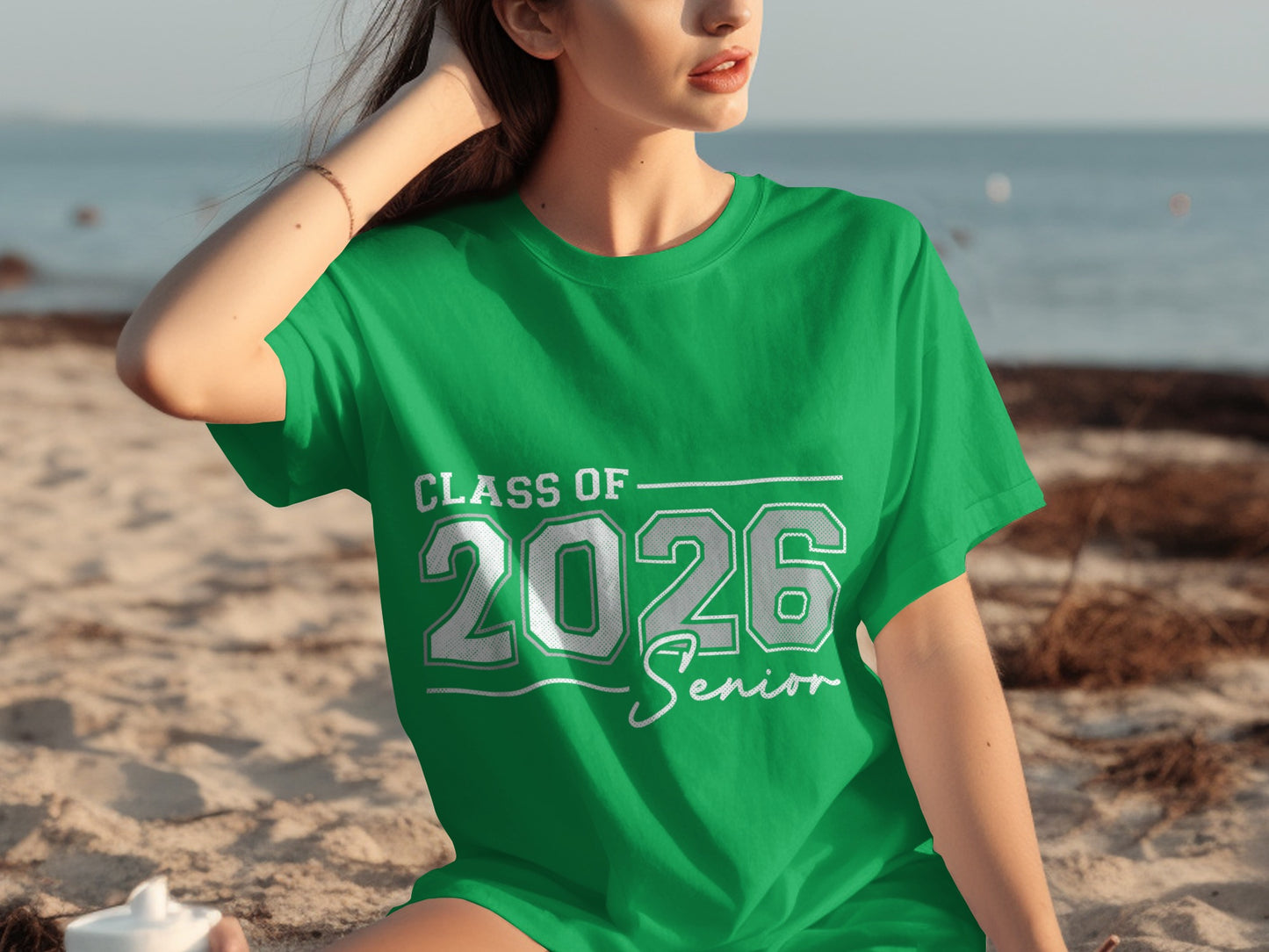 Class of 2026 Senior Shirt Summer Beach Style