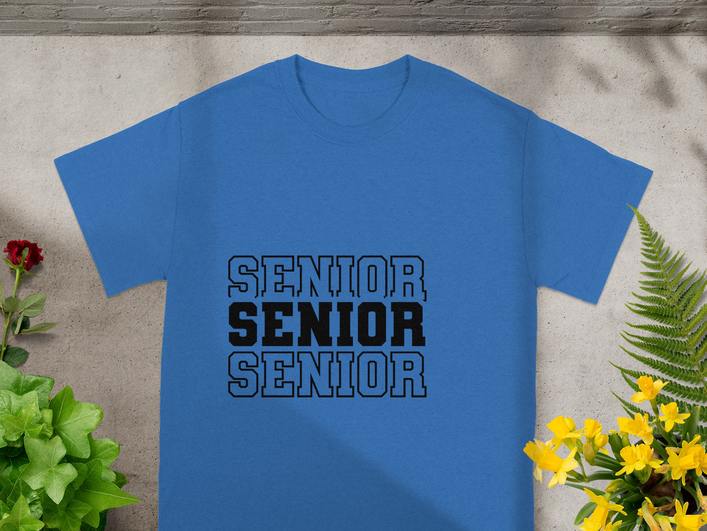 Senior Senior Senior Graphic T-Shirt for Graduates