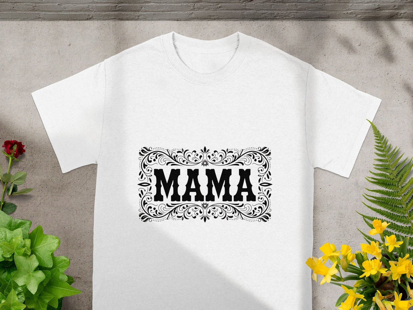 Stylish MAMA Print Design Casual Wear Shirt for Women