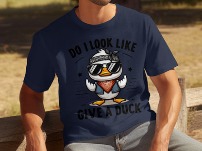 Do I Look Like Give A Duck Funny Graphic T-shirt