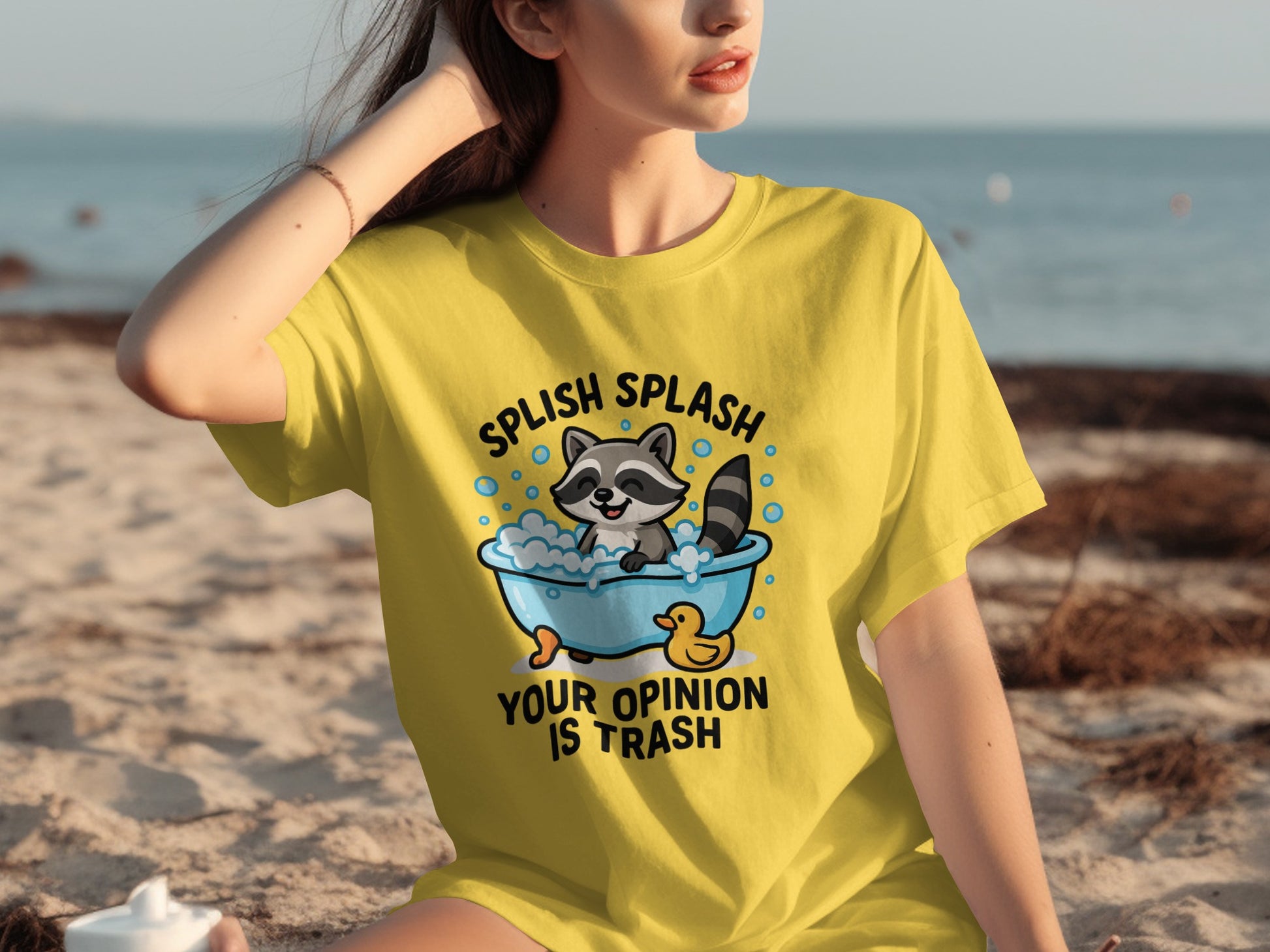 Splish Splash Your Opinion Is Trash T-shirt