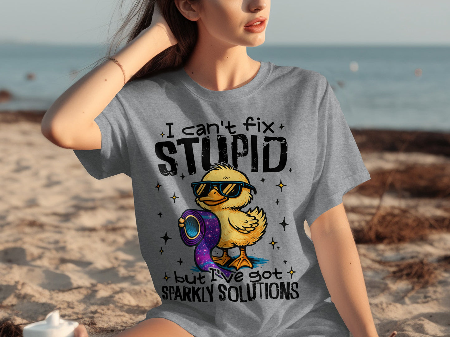 I Can't Fix Stupid But I've Got Sparkly Solutions Shirt